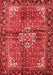 Persian Red Traditional Area Rugs