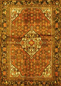 Persian Yellow Traditional Rug, tr4073yw