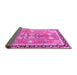 Sideview of Persian Pink Traditional Rug, tr4074pnk