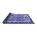 Sideview of Persian Blue Traditional Rug, tr4074blu