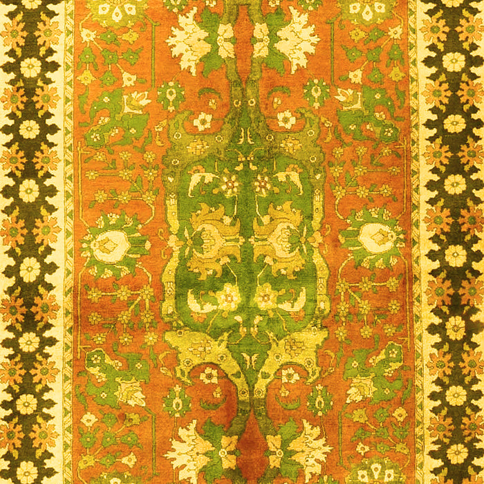 Persian Yellow Traditional Rug, tr4074yw