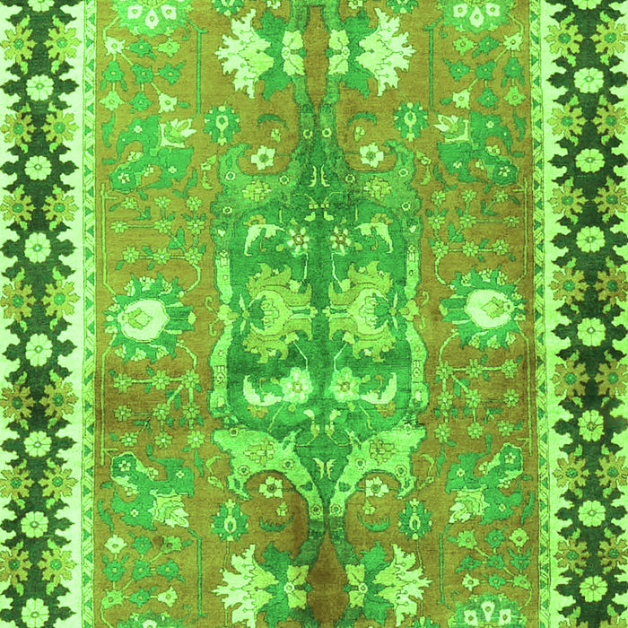 Persian Green Traditional Rug, tr4074grn