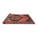 Sideview of Traditional Rust Pink Persian Rug, tr4075