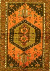 Persian Yellow Traditional Rug, tr4075yw