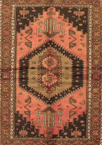 Persian Brown Traditional Rug, tr4075brn