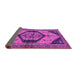 Sideview of Persian Purple Traditional Rug, tr4075pur