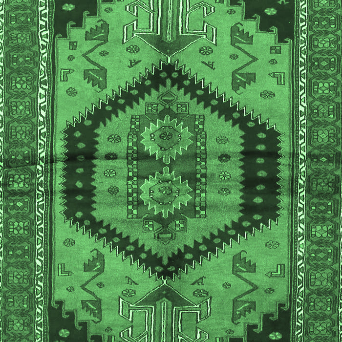 Persian Emerald Green Traditional Rug, tr4075emgrn