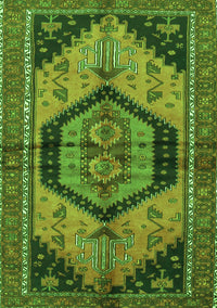 Persian Green Traditional Rug, tr4075grn