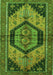 Persian Green Traditional Rug, tr4075grn