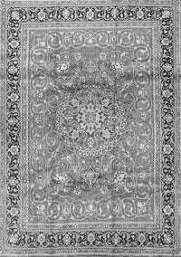 Medallion Gray Traditional Rug, tr4078gry