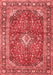 Medallion Red Traditional Area Rugs