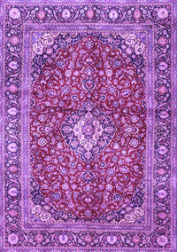 Medallion Purple Traditional Rug, tr4079pur