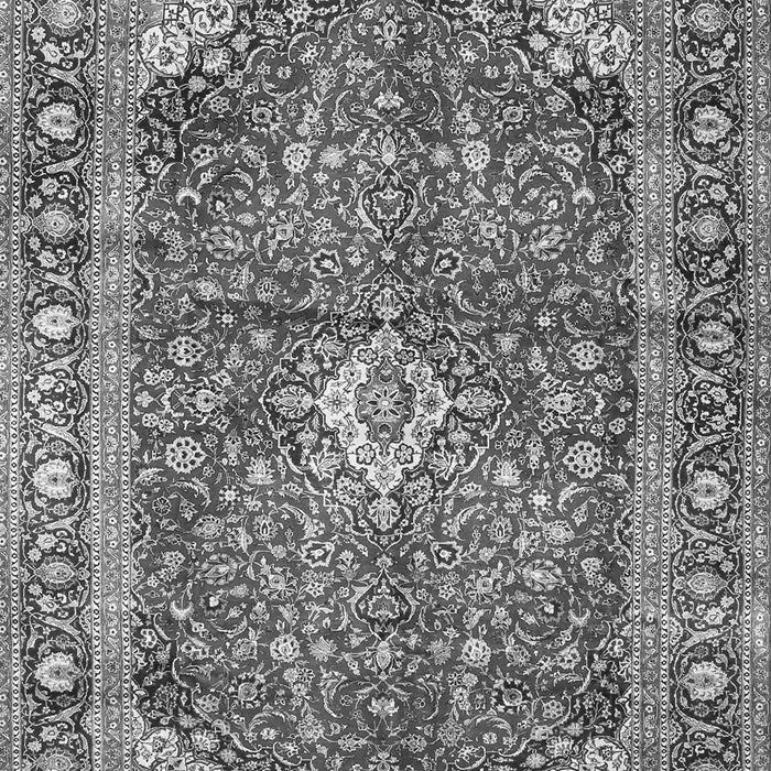 Medallion Gray Traditional Rug, tr4079gry
