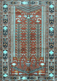 Persian Light Blue Traditional Rug, tr407lblu