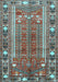 Persian Light Blue Traditional Rug, tr407lblu