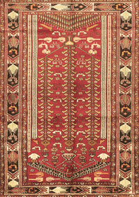 Persian Brown Traditional Rug, tr407brn