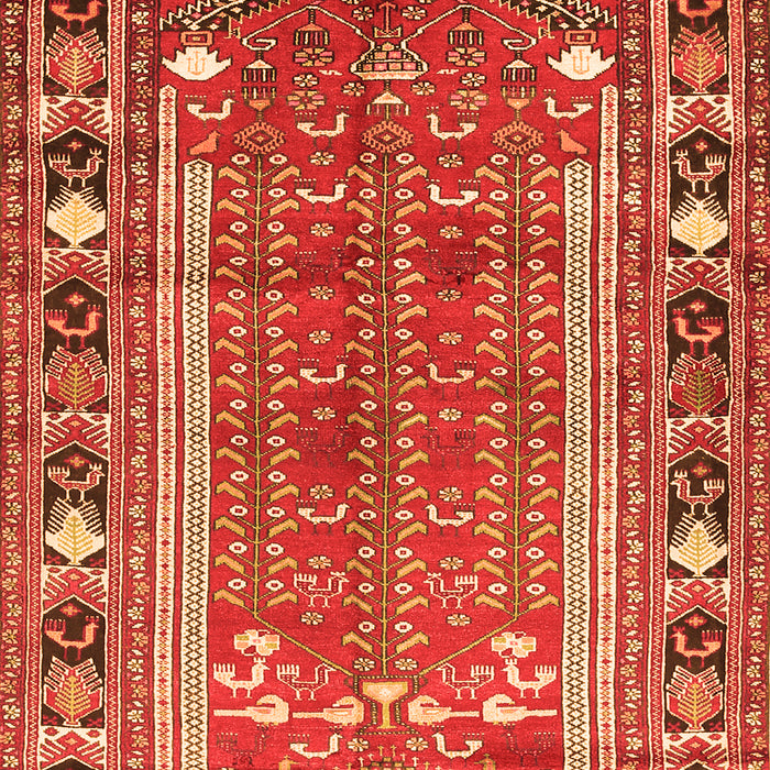 Persian Orange Traditional Rug, tr407org