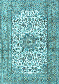 Persian Light Blue Traditional Rug, tr4080lblu