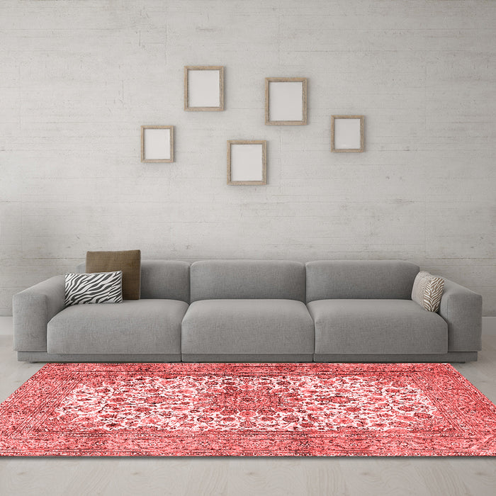 Traditional Red Washable Rugs