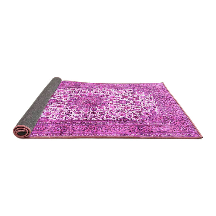 Sideview of Persian Pink Traditional Rug, tr4080pnk