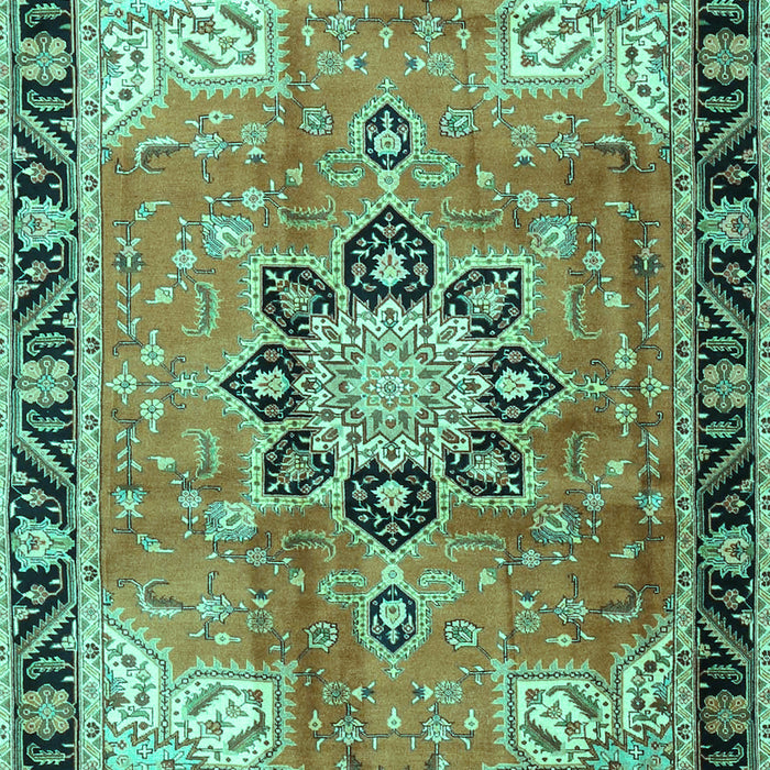 Persian Turquoise Traditional Rug, tr4081turq