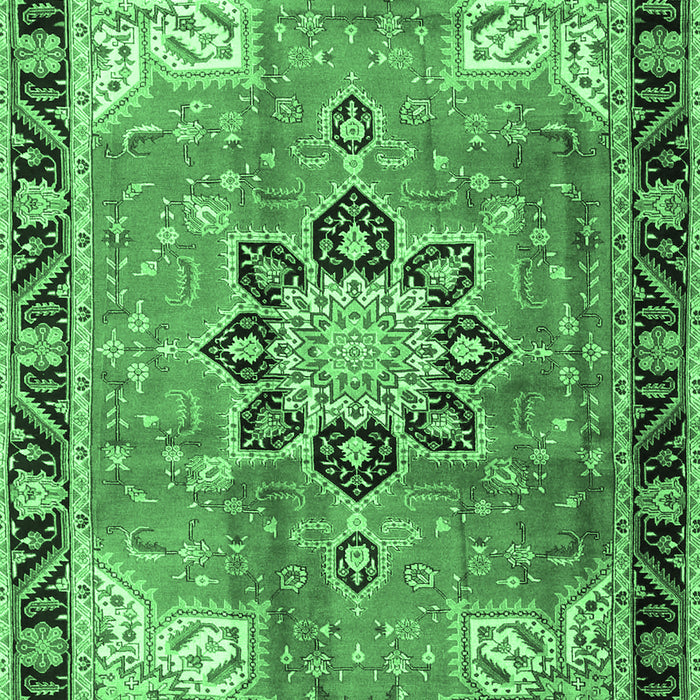 Persian Emerald Green Traditional Rug, tr4081emgrn