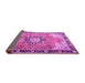 Sideview of Persian Purple Traditional Rug, tr4081pur