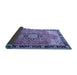 Sideview of Persian Blue Traditional Rug, tr4081blu
