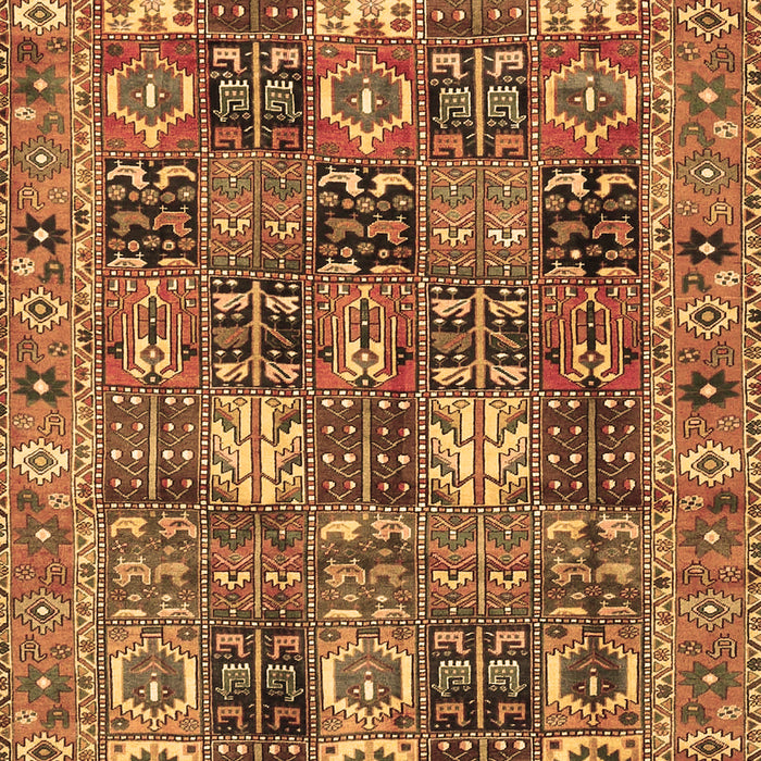 Machine Washable Persian Brown Traditional Rug, wshtr4082brn