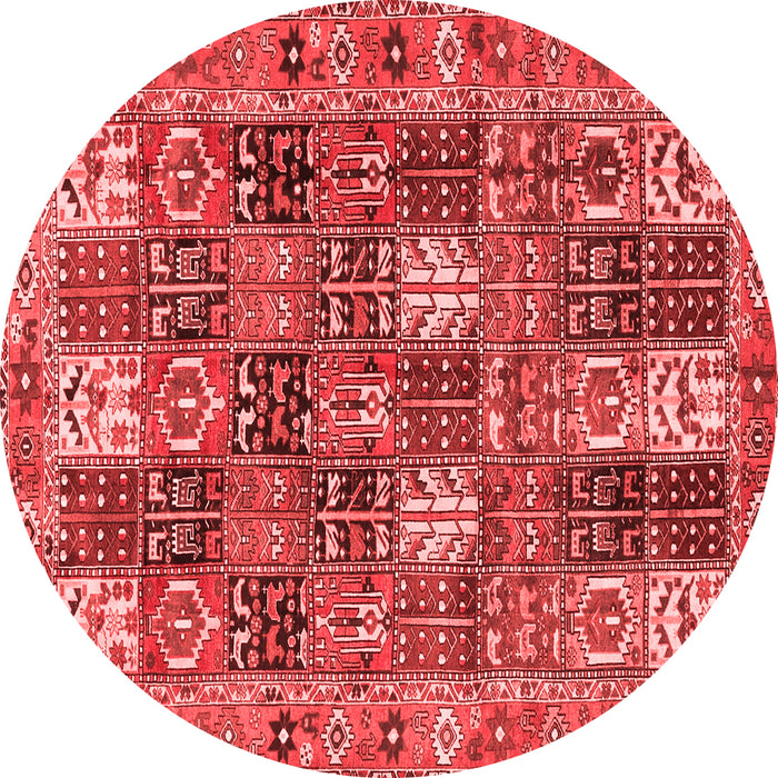Machine Washable Persian Red Traditional Rug, wshtr4082red
