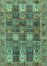 Persian Turquoise Traditional Rug, tr4082turq