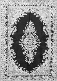 Medallion Gray Traditional Rug, tr4085gry