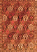 Persian Orange Traditional Rug, tr4086org