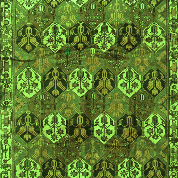 Persian Green Traditional Rug, tr4086grn