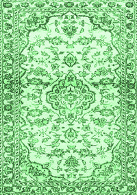 Persian Emerald Green Traditional Rug, tr4087emgrn