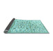 Sideview of Persian Light Blue Traditional Rug, tr4088lblu