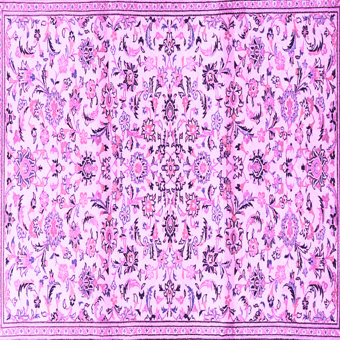 Square Persian Purple Traditional Rug, tr4088pur