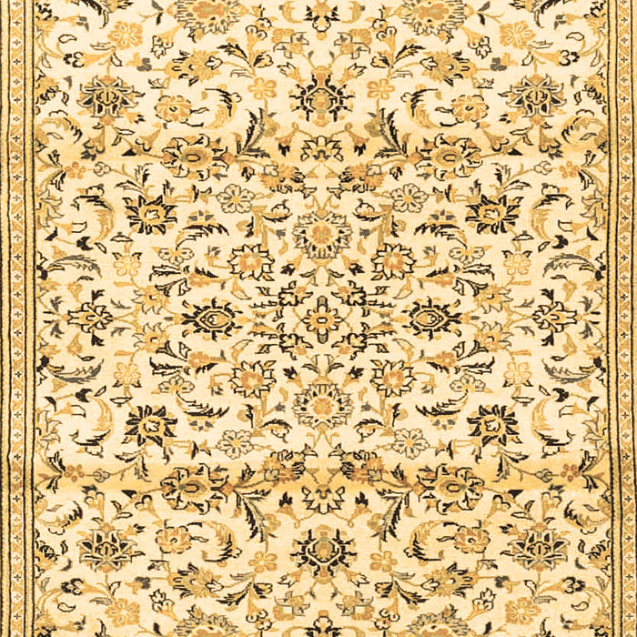 Machine Washable Persian Brown Traditional Rug, wshtr4088brn