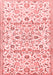 Persian Red Traditional Area Rugs