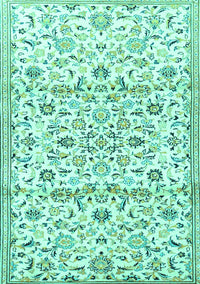 Persian Turquoise Traditional Rug, tr4088turq