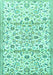 Persian Turquoise Traditional Rug, tr4088turq