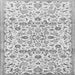 Serging Thickness of Persian Gray Traditional Rug, tr4088gry