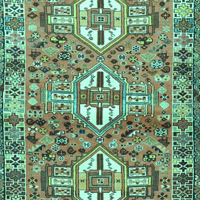 Persian Turquoise Traditional Rug, tr4089turq