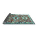 Sideview of Persian Light Blue Traditional Rug, tr4089lblu