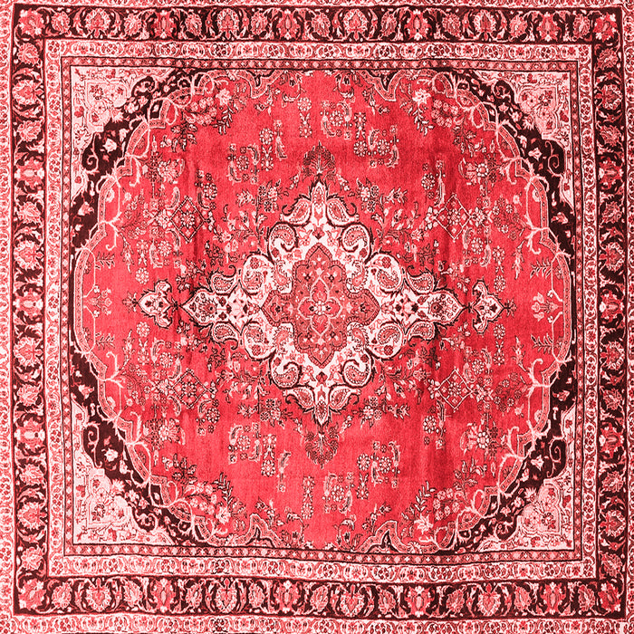 Medallion Red Traditional Rug, tr408red