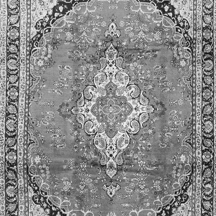 Medallion Gray Traditional Rug, tr408gry