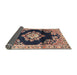 Sideview of Traditional Purple Medallion Rug, tr4090