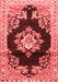 Medallion Red Traditional Area Rugs