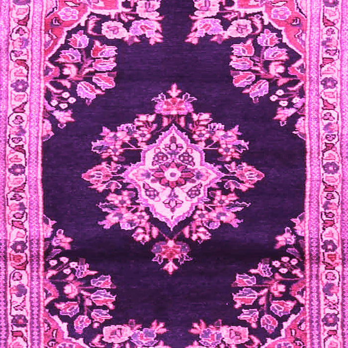 Medallion Pink Traditional Rug, tr4090pnk