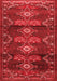 Persian Red Traditional Area Rugs